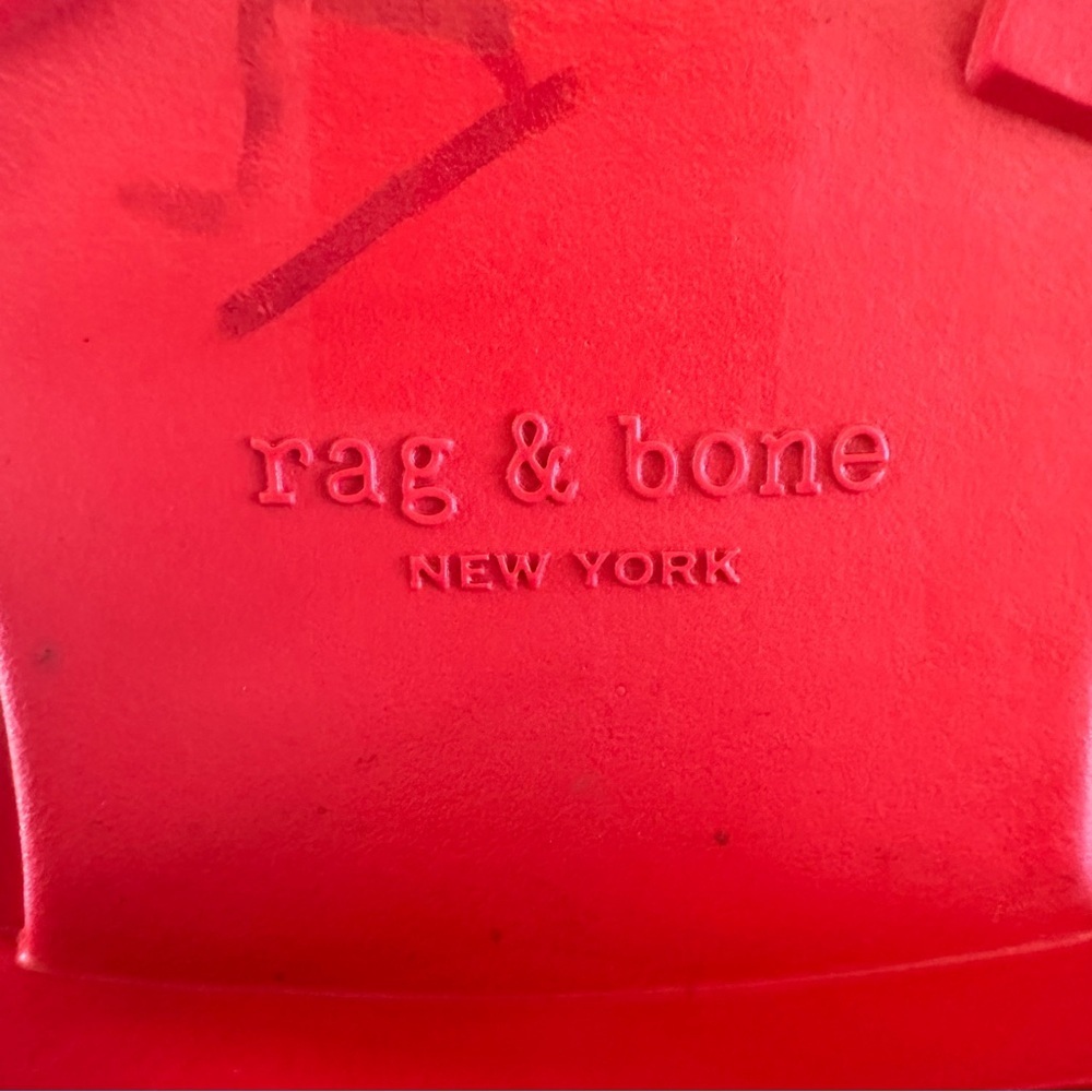 Rag & Bone Shiloh Rainboots in Fire Red - Picture 11 of 14